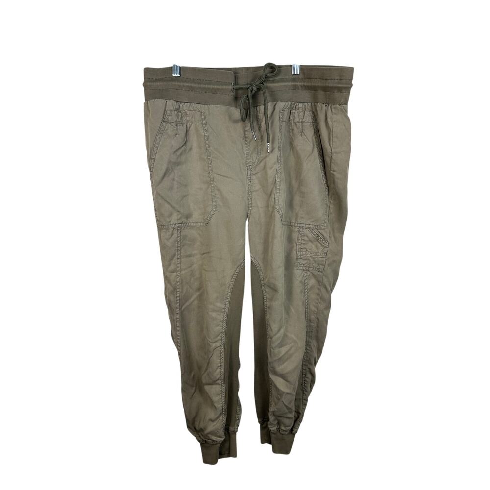 Quince Vintage Wash Tencel Utility Jogger Size XL Olive EUC‎